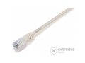 EQUIP 225413 FTP Cat5e patch kábel, 0,25m, beige