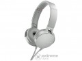 Sony MDRXB550APW vezetékes fejhallgató, fehér