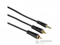 Hama TL 3,5mm jack-2RCA összekötő kábel 1,5m