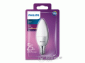 Philips LED lámpa (E14, 250 Lm, 2.700K, 4 W, meleg fehér)