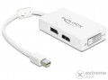 Delock mini Displayport / HDMI/Displayport/DVI 24 pin átalakító, passzív