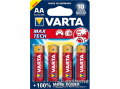 Varta Longlife Max Power LR6 AA ceruza alkáli elem, 4db