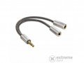 Hama Aluline 3,5mm jack elosztó adapter