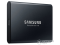 Samsung T5 1TB USB 3.1 Gen 2 (10Gbps, Type-C) külső Solid State Drive (Hordozható SSD) Éjfekete (MU-PA1T0B)