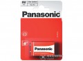 Panasonic Red Zinc 9V blokk cink-mangán tartóselem