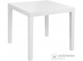 koopman Asztal, 80x80 cm, fehér színben