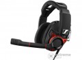 SENNHEISER Epos- GSP 600 Pro vezetékes gamer fejhallgató, fekete-piros