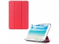 GIGAPACK Trifold álló bőr tablet tok Samsung Galaxy Tab S2 (9,7") készülékhez, piros