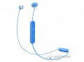 Sony WI-C300 Bluetooth fülhallgató, kék