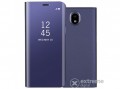GIGAPACK Smart View Cover álló bőr tok Samsung Galaxy J7 (2017) SM-J730 készülékhez, lila