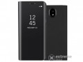GIGAPACK Smart View Cover álló bőr tok Samsung Galaxy J3 (2017) SM-J330 EU készülékhez, fekete
