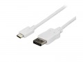 StarTech USB 3.1 Type-C to DisplayPort apa/apa adapter - 1.8 m (CDP2DPMM6W)