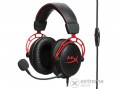 Kingston HyperX Cloud Alpha gamer mikrofonos fejhallgató, fekete-vörös (HX-HSCA-RD/EM)