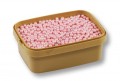 Gyöngyház rózsaszín cukorgyöngy 20 dkg 4 mm roppanós