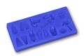 Strandcuccok szilikon fondant formázó