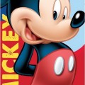 Mickey Disney törölköző fürdőlepedő happy