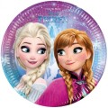 Jégvarázs Disney papírtányér északi fény 8 db-os 19,5cm