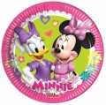 Minnie Disney és Daisy papírtányér 8 db-os 19,5 cm