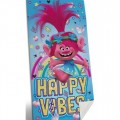 Trollok törölköző fürdőlepedő happy