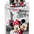 Minnie Disney és Mickey ágyneműhuzat New York 140x200cm 70x90cm