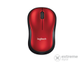 Logitech M185 vezeték nélküli optikai egér, piros