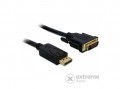 Delock Displayport apa / DVI24+1 apa kábel, 1m