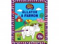 Kreatív Kiadó Állatok a farmon - Számos színező