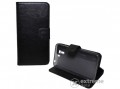 GIGAPACK álló bőr tablet tok Asus PadFone S készülékhez, fekete