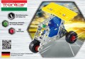Tronico Tronico fém építőkészlet modell tricikli 80 darabos 10258