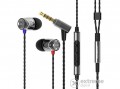SOUNDMAGIC E10C In-Ear fülhallgató headset hangerőszabályzóval Ezüst-Fekete