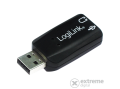 Logilink USB 2.0 audió adapter/mikrofon jack dugó