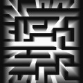 Consalnet 3D labirintus vlies poszter, fotótapéta 2451VE-A /206x275 cm/