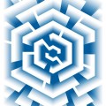 Consalnet 3D labirintus vlies poszter, fotótapéta 2453VE-A /206x275 cm/