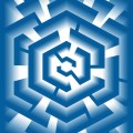 Consalnet 3D labirintus vlies poszter, fotótapéta 2454VE-A /206x275 cm/