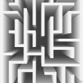 Consalnet 3D labirintus vlies poszter, fotótapéta 2455VE-A /206x275 cm/