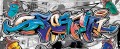 Consalnet Graffiti poszter, fotótapéta 2294VEP /250x104 cm/