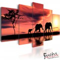 ArtGeist sp. z o o. Kép - African elephants family