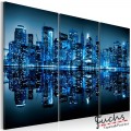 ArtGeist sp. z o o. Kép - Manhattan in blue shade