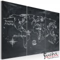 ArtGeist sp. z o o. Kép - Földrajz lecke (cseh nyelven) - triptych