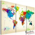 ArtGeist sp. z o o. Kép - All colors of the World - triptych