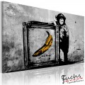 ArtGeist sp. z o o. Kép - Inspired by Banksy - black and white