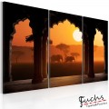 ArtGeist sp. z o o. Kép - The tranquillity of Africa - triptych