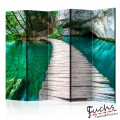 ArtGeist sp. z o o. Paraván - Emerald Lake II [Room Dividers]