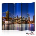 ArtGeist sp. z o o. Paraván - Blue New York II [Room Dividers]