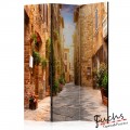ArtGeist sp. z o o. Paraván - Colourful Street in Tuscany [Room Dividers]