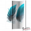 ArtGeist sp. z o o. Paraván - Blue Feathers [Room Dividers]