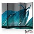 ArtGeist sp. z o o. Paraván - Turquoise Feather II [Room Dividers]