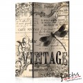 ArtGeist sp. z o o. Paraván - Vintage Correspondence [Room Dividers]