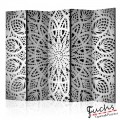 ArtGeist sp. z o o. Paraván - White Mandala II [Room Dividers]