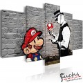ArtGeist sp. z o o. Kép - Super Mario Mushroom Cop (Banksy)